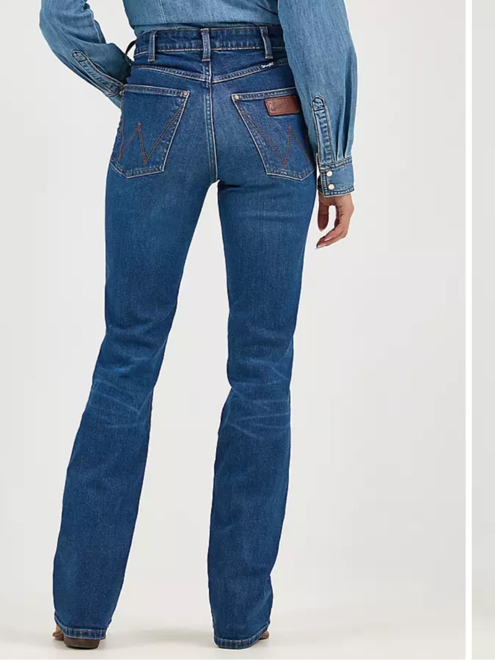 Wrangler Retro Bailey High Rise Bootcut Jeans - Picture 13 of 15